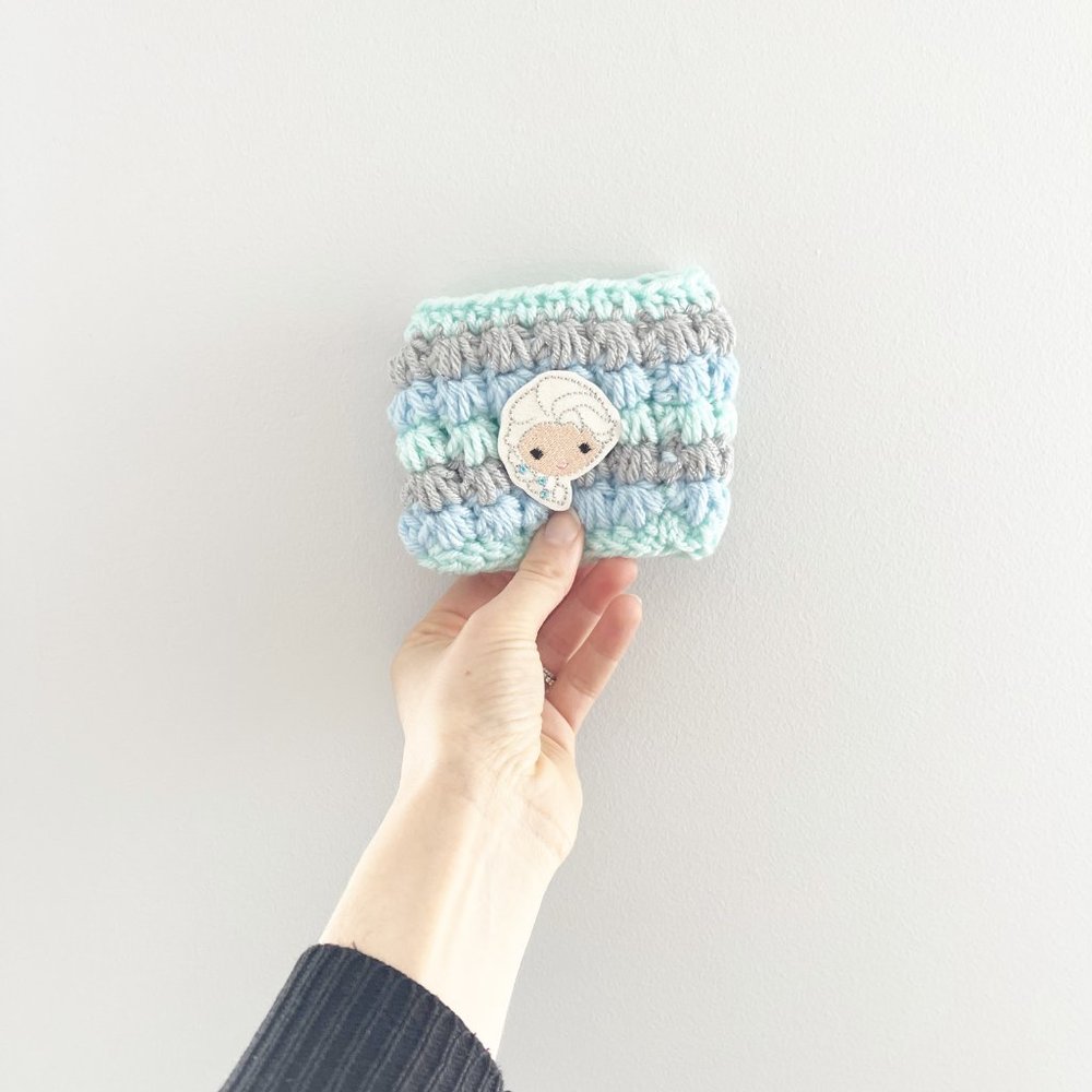 ✨ NWT Disney Frozen Elsa Inspired Cup Cozy | Handmade